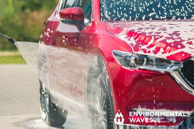 Reuse the water from the car wash